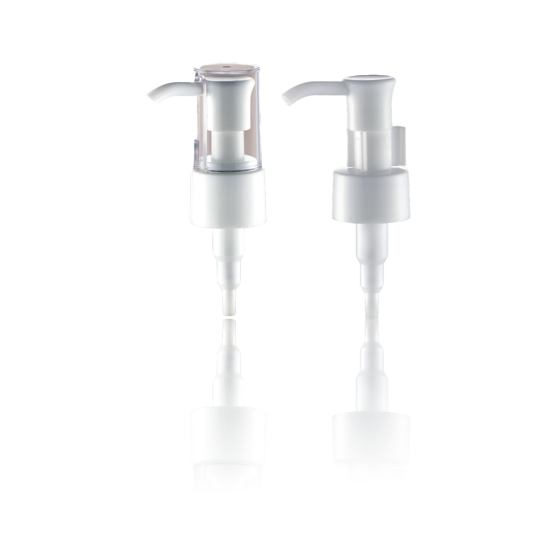 Tête de pompe cosmétique anti-poussière et antibactérienne Liquid Distributor-HY24A-33