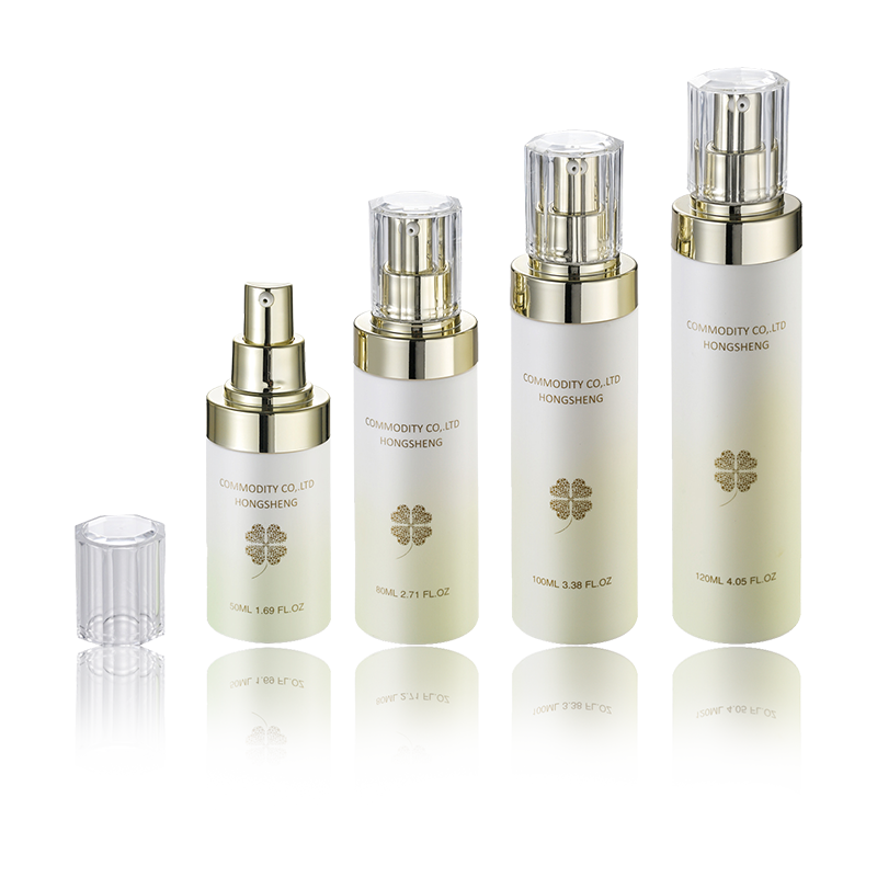 Bouteille sans air tactile sensible à la lumière 50ML-120ML-HS-017F