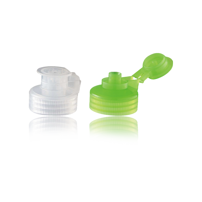 Capuchon papillon cosmétique transparent vert clair/Couverture de Champignon-HY-F19