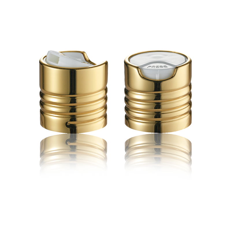 Capuchon de disque cosmétique à ouverture à un bouton-HY-Q02A- 1