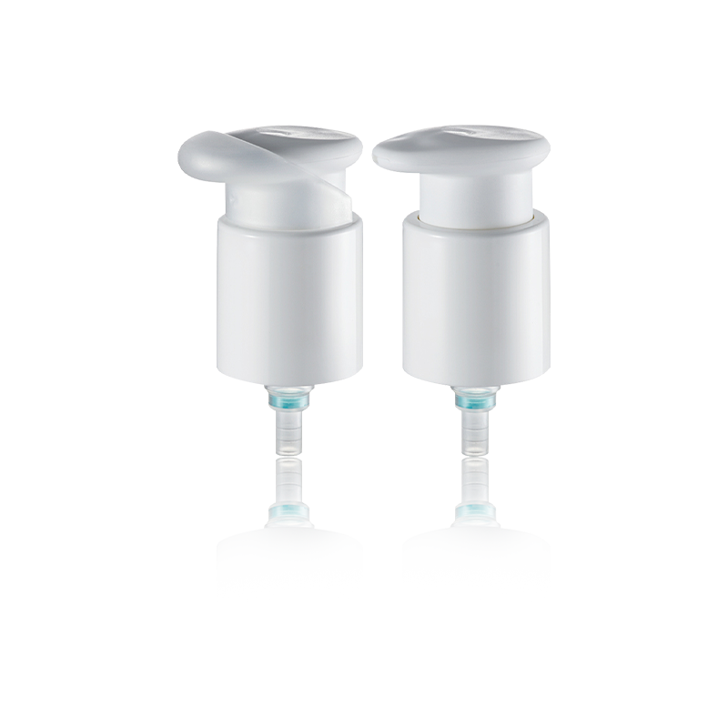 Distributeur de liquide cosmétique en plastique vide transparent-HY24A-12