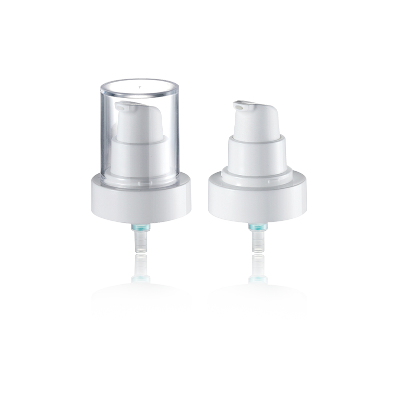 Distributeur de liquide de bouteille de pompe de lotion en plastique transparent-HY24A-25