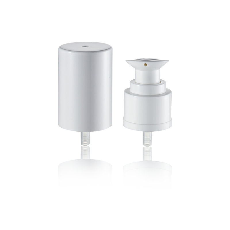 Tête de pompe cosmétique à pulvérisation blanche élégante, distributeur de liquide-HY24A-51