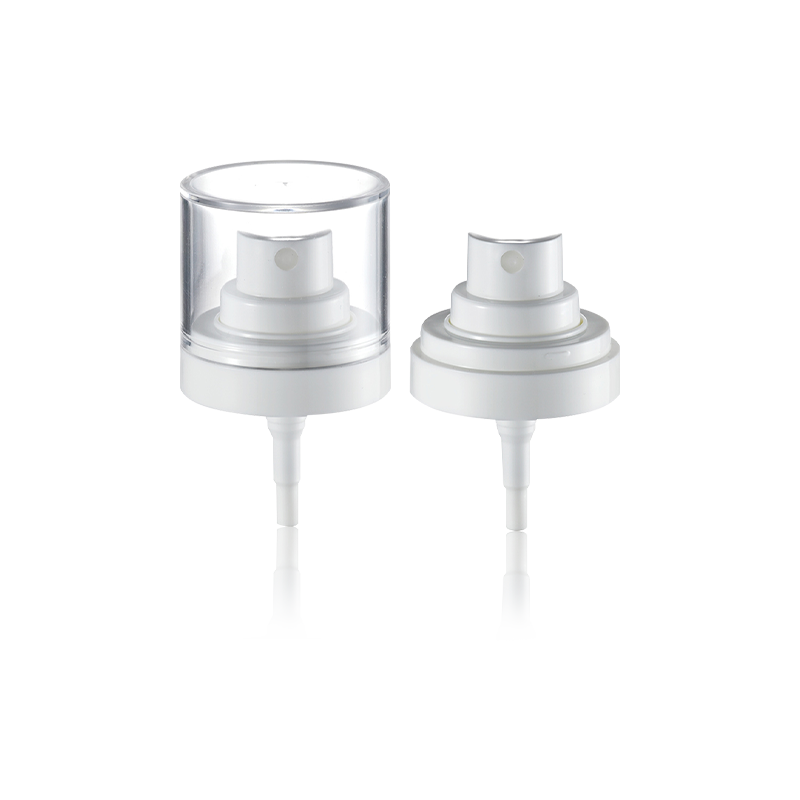 Pompe à lotion cosmétique de couleur blanche HY32B-55, demi-bouchon 32/410